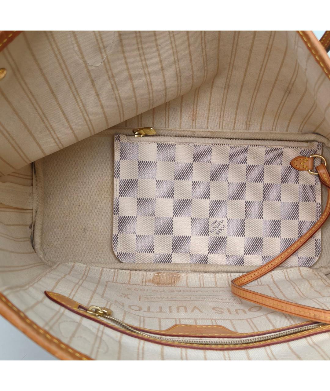 LOUIS VUITTON Белая сумка тоут, фото 8