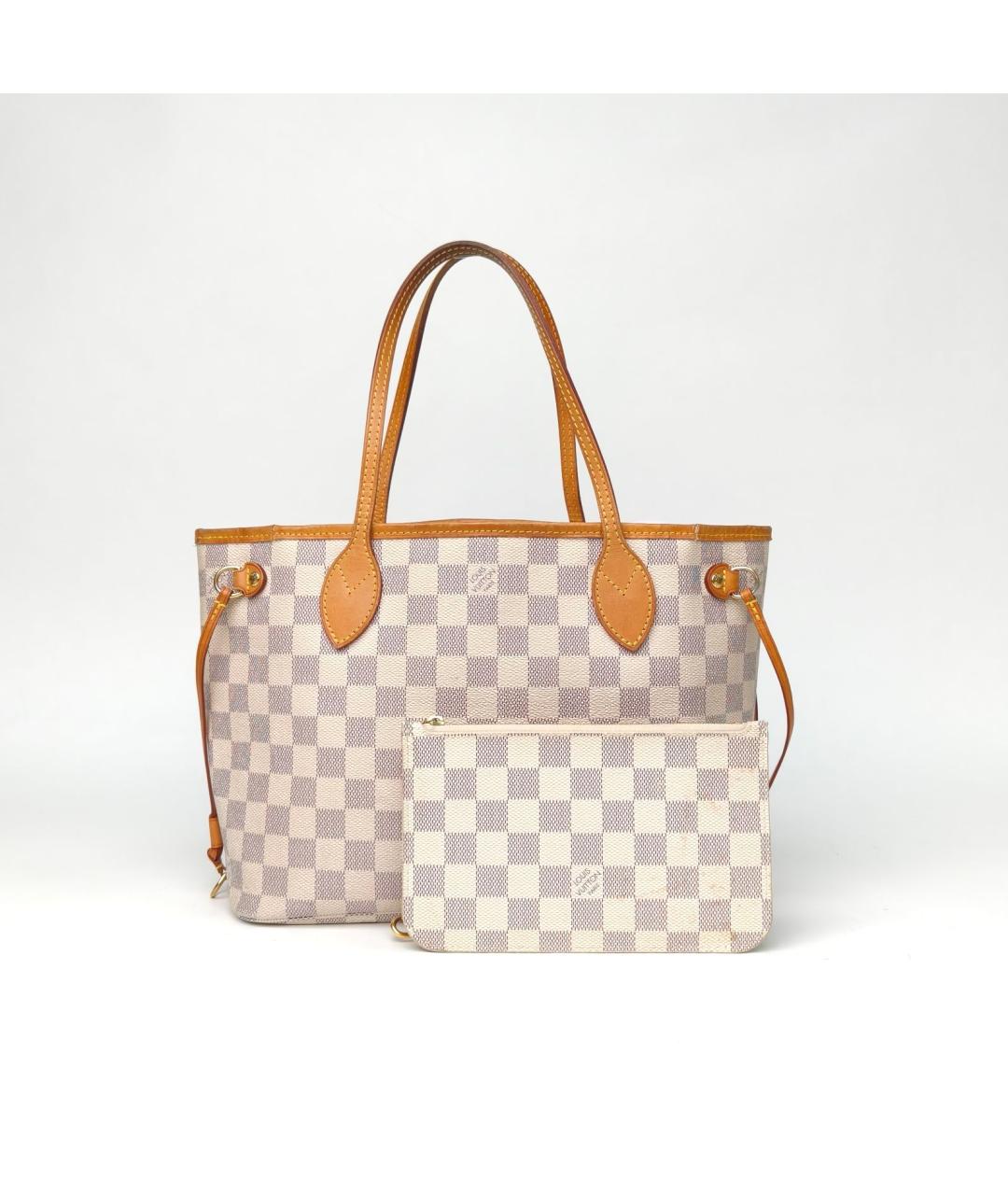 LOUIS VUITTON Белая сумка тоут, фото 7