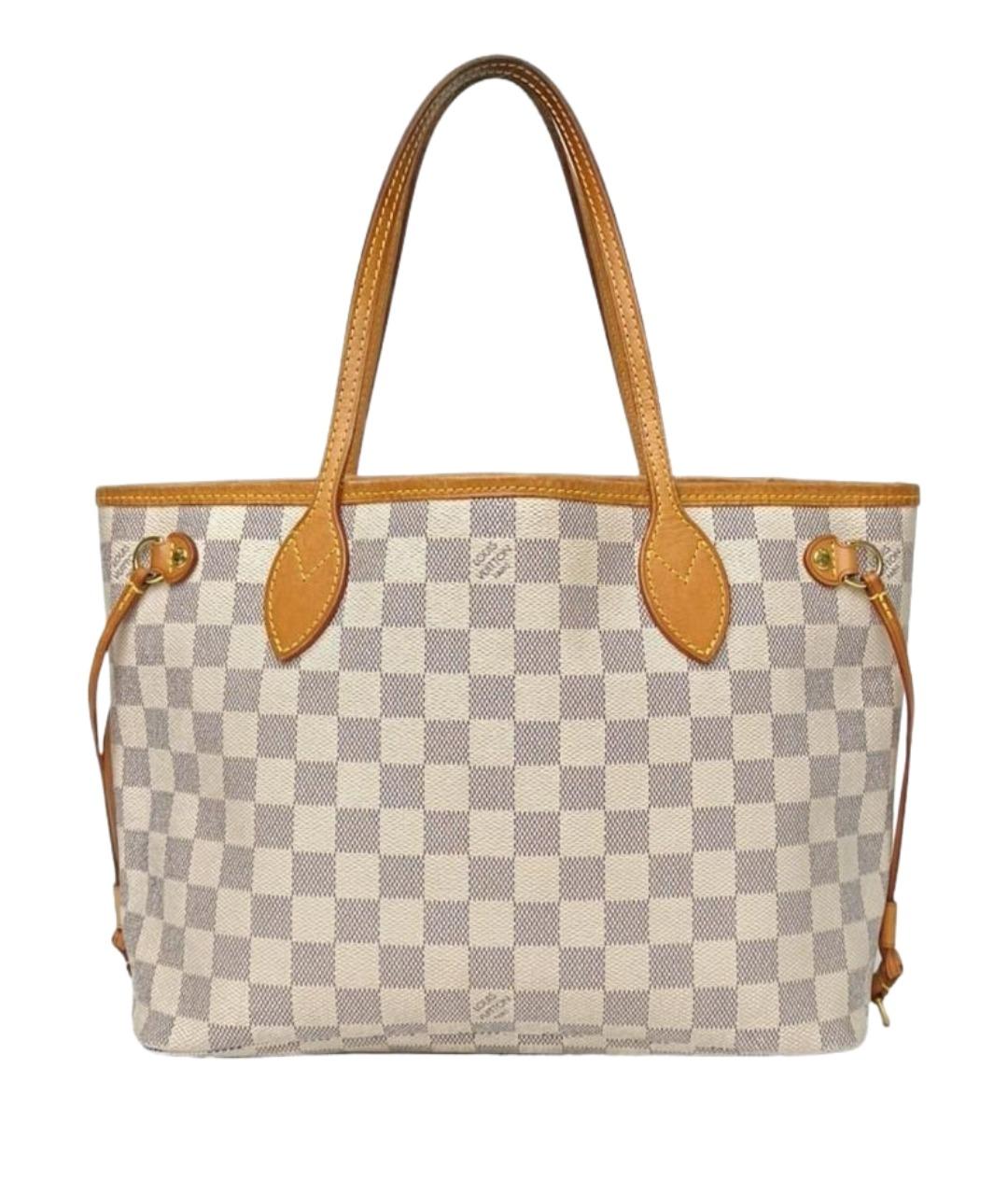 LOUIS VUITTON Белая сумка тоут, фото 1