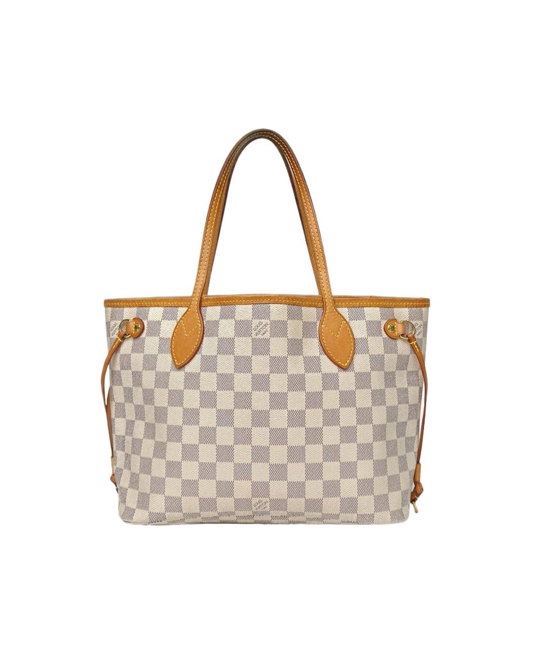 LOUIS VUITTON Белая сумка тоут, фото 10