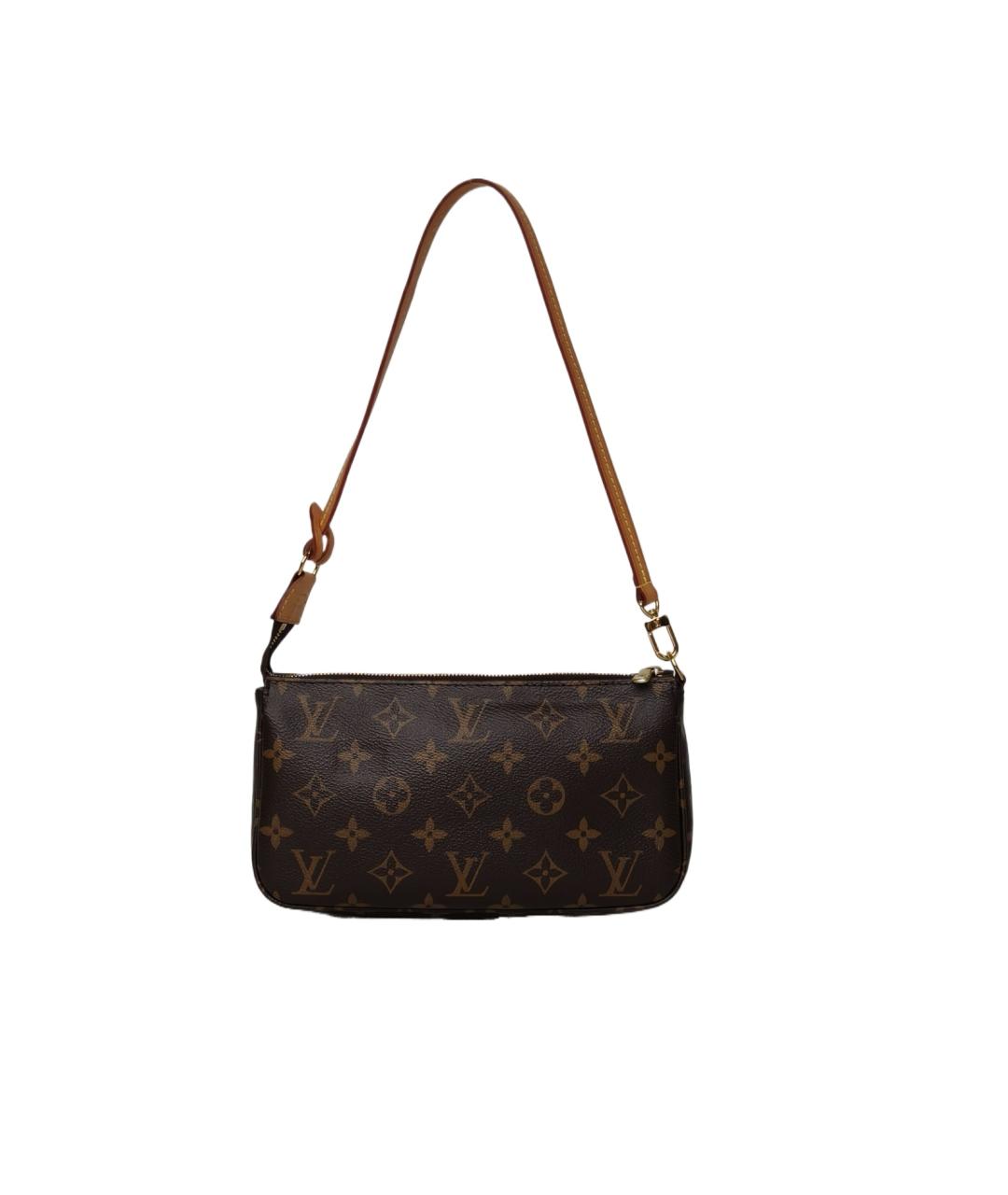 LOUIS VUITTON Коричневая сумка через плечо, фото 10