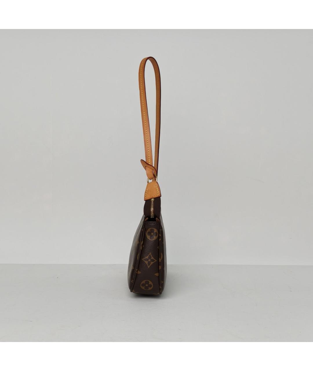 LOUIS VUITTON Коричневая сумка через плечо, фото 5