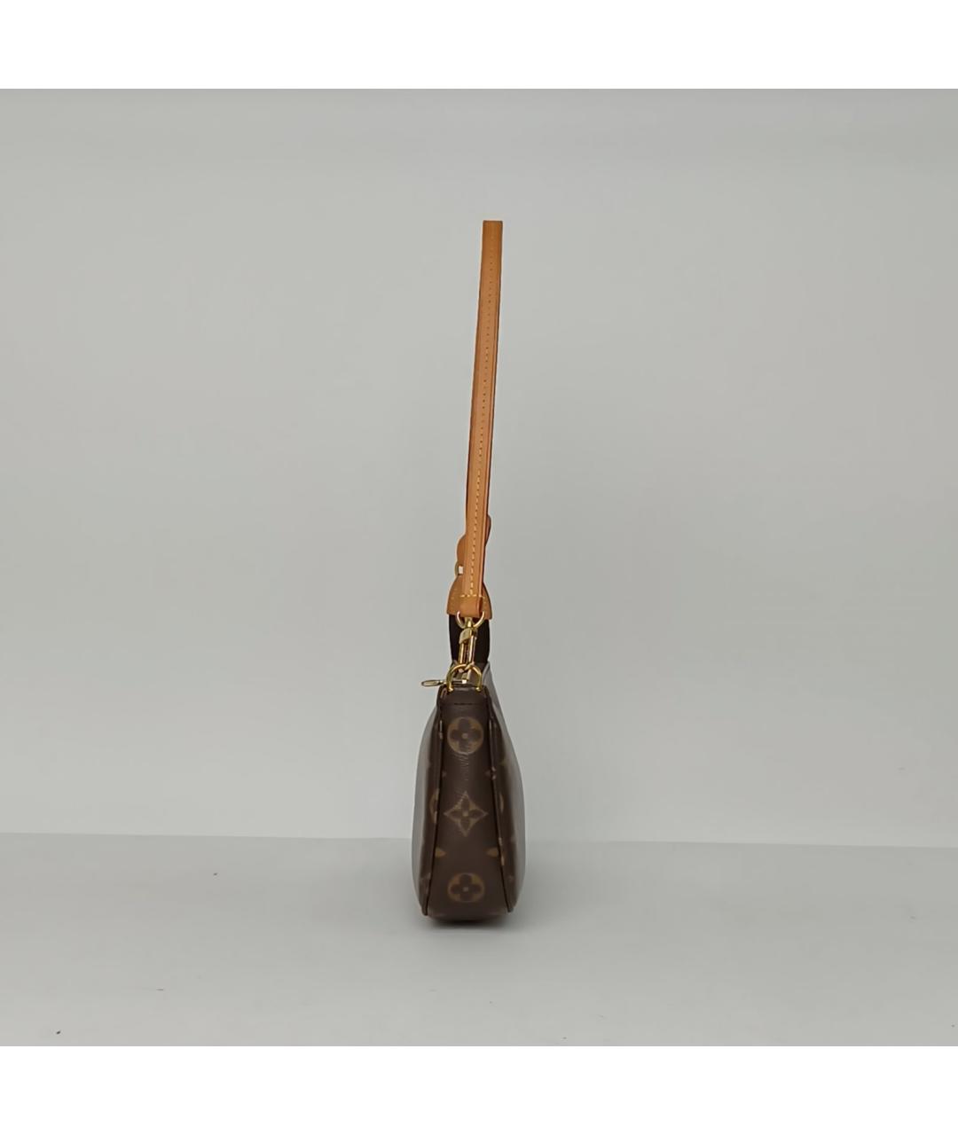 LOUIS VUITTON Коричневая сумка через плечо, фото 3