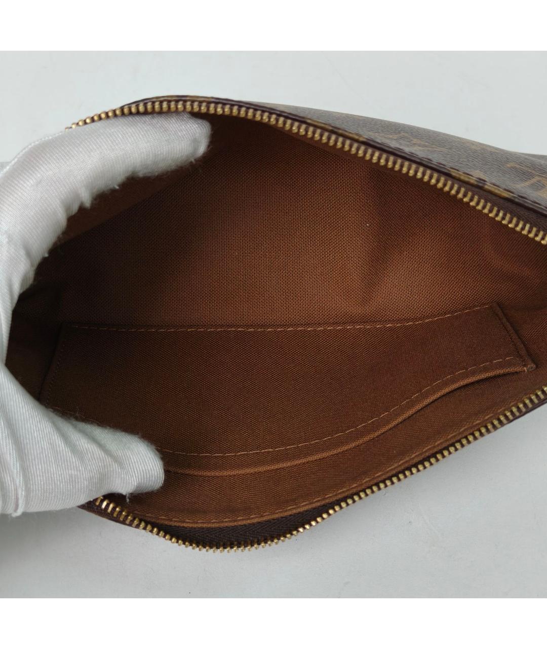 LOUIS VUITTON Коричневая сумка через плечо, фото 8