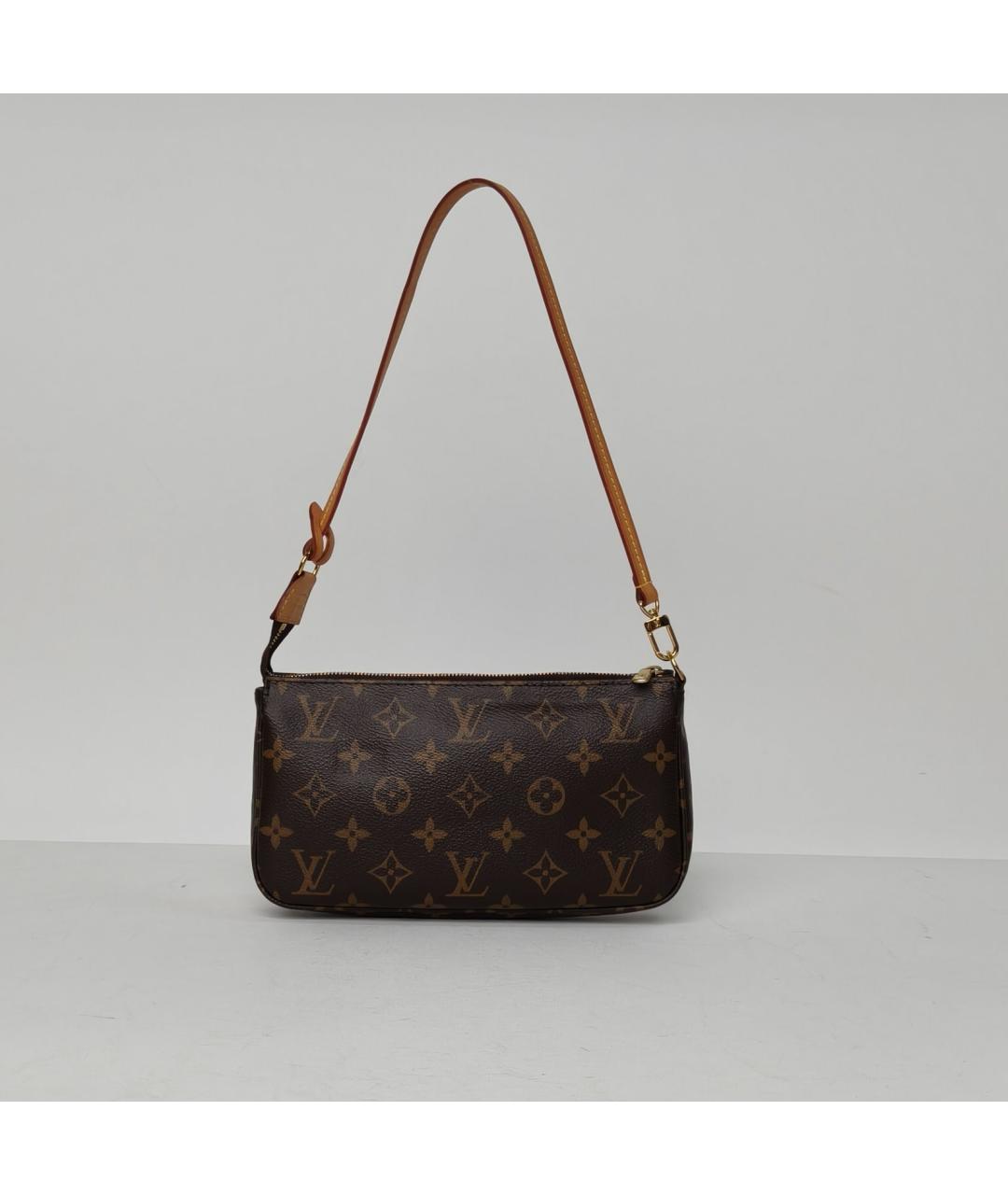 LOUIS VUITTON Коричневая сумка через плечо, фото 2