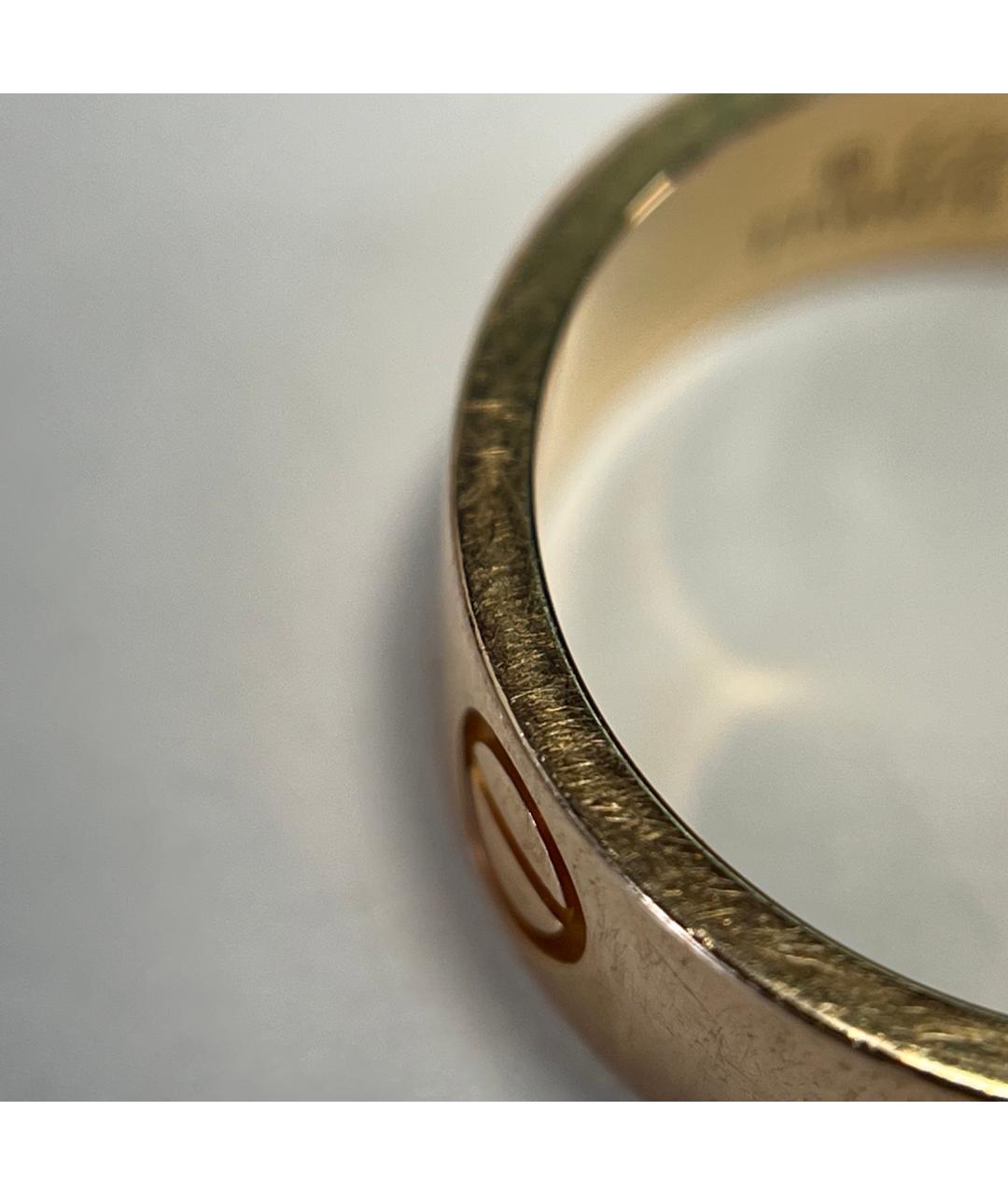CARTIER Золотое кольцо из розового золота, фото 9