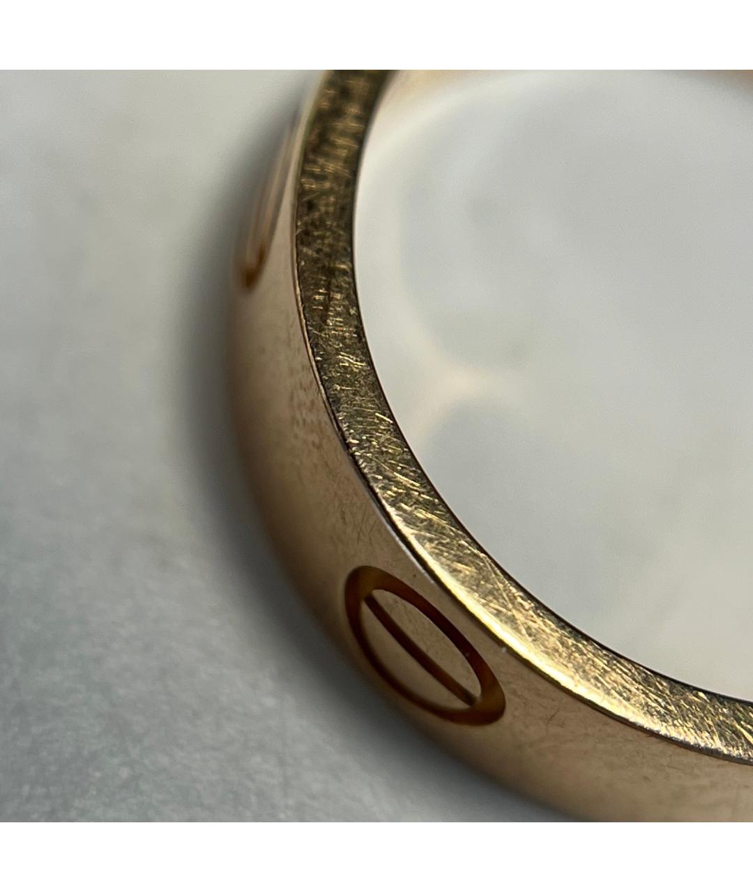 CARTIER Золотое кольцо из розового золота, фото 7