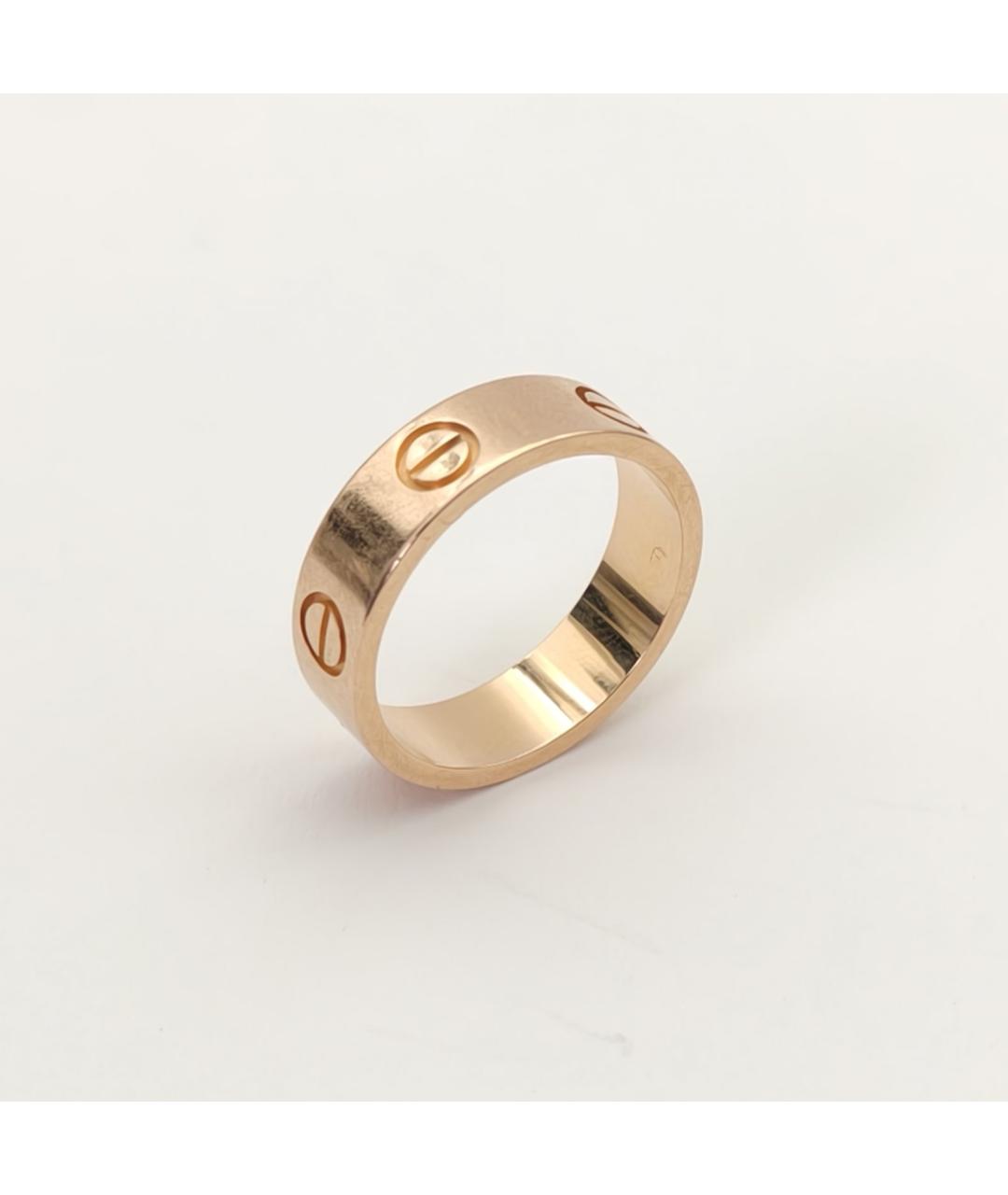 CARTIER Золотое кольцо из розового золота, фото 5