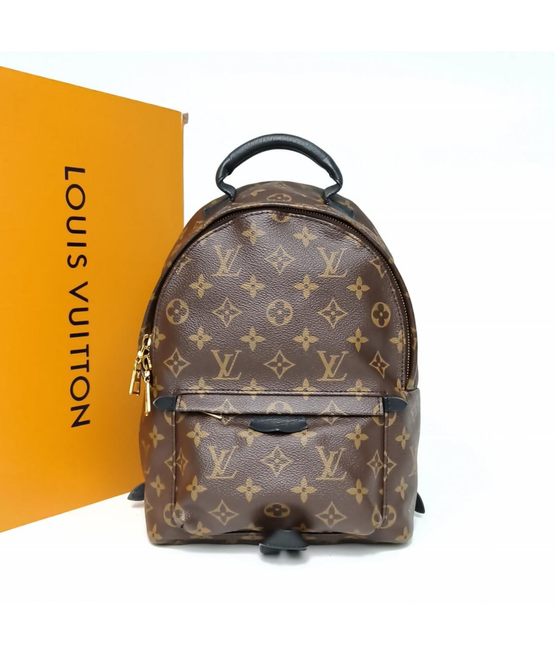 LOUIS VUITTON Коричневый рюкзак, фото 8