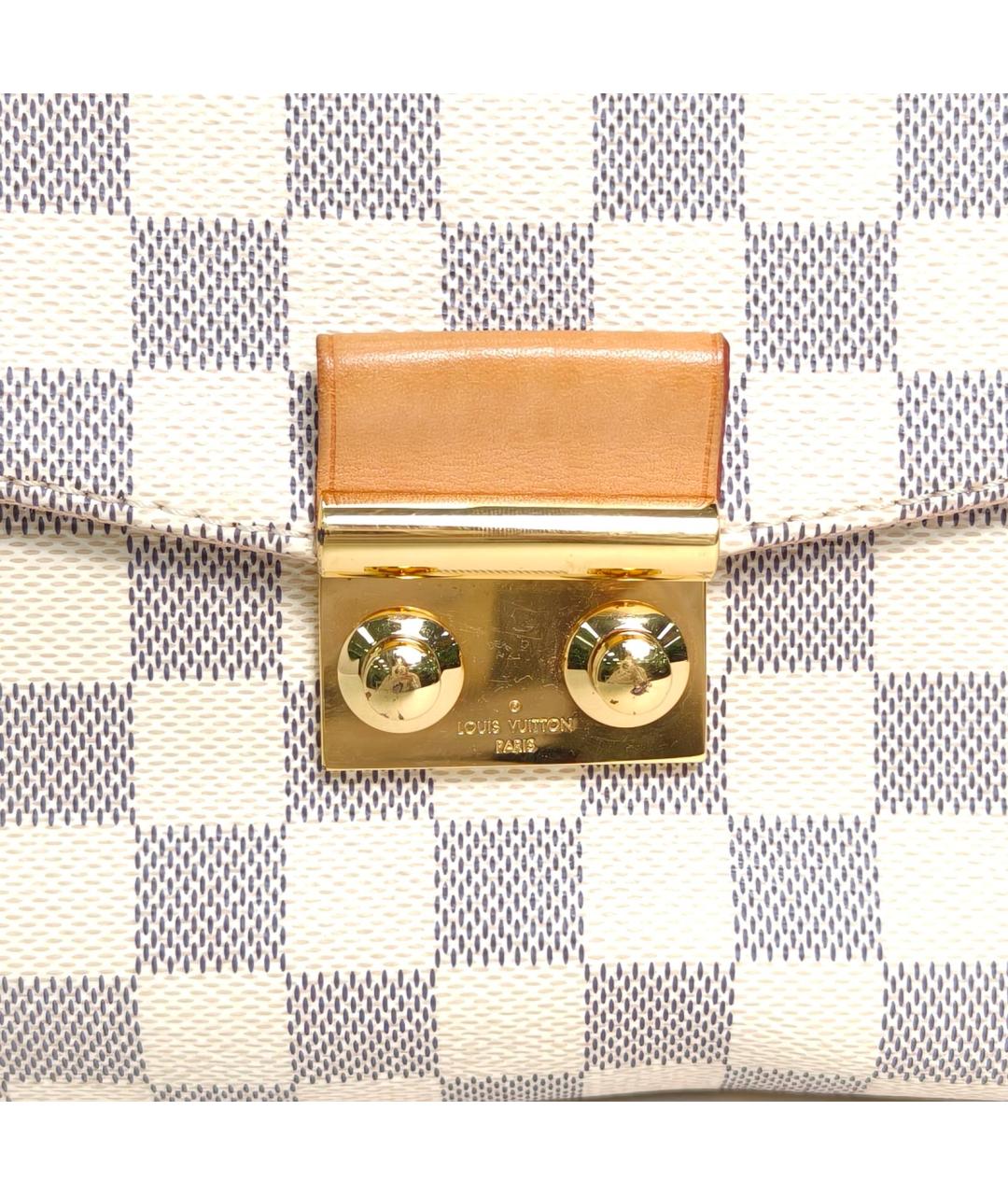 LOUIS VUITTON Белая сумка с короткими ручками, фото 5