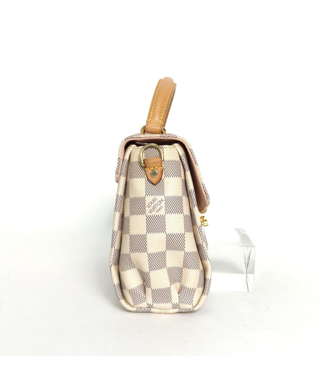 LOUIS VUITTON Белая сумка с короткими ручками, фото 9