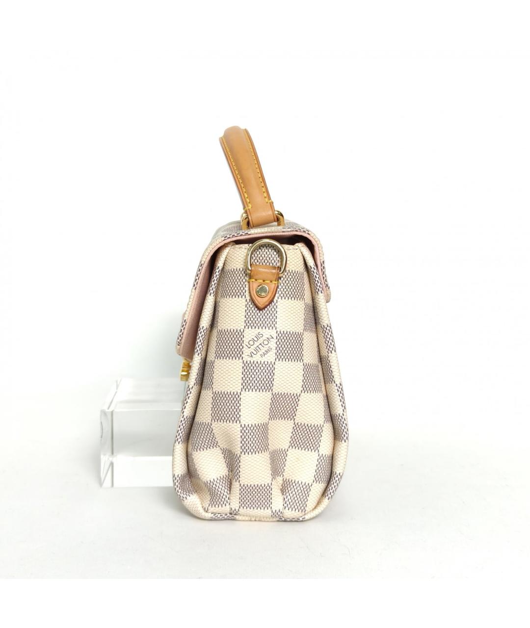 LOUIS VUITTON Белая сумка с короткими ручками, фото 3