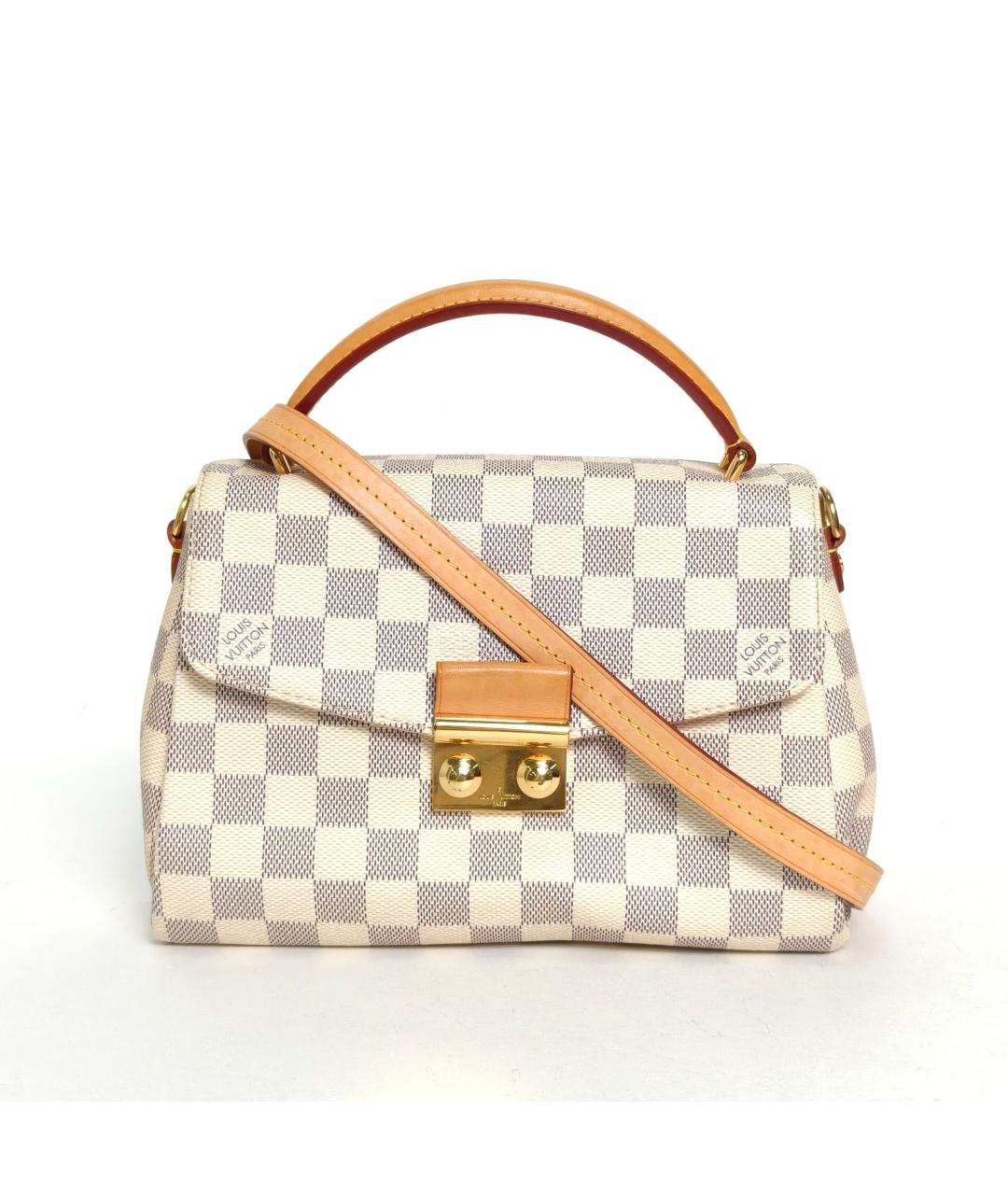 LOUIS VUITTON Белая сумка с короткими ручками, фото 8