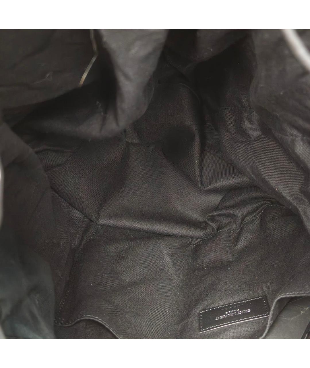 SAINT LAURENT Синий деним рюкзак, фото 7