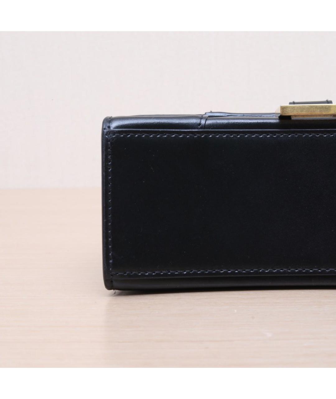 BALENCIAGA Черная кожаная сумка через плечо, фото 9