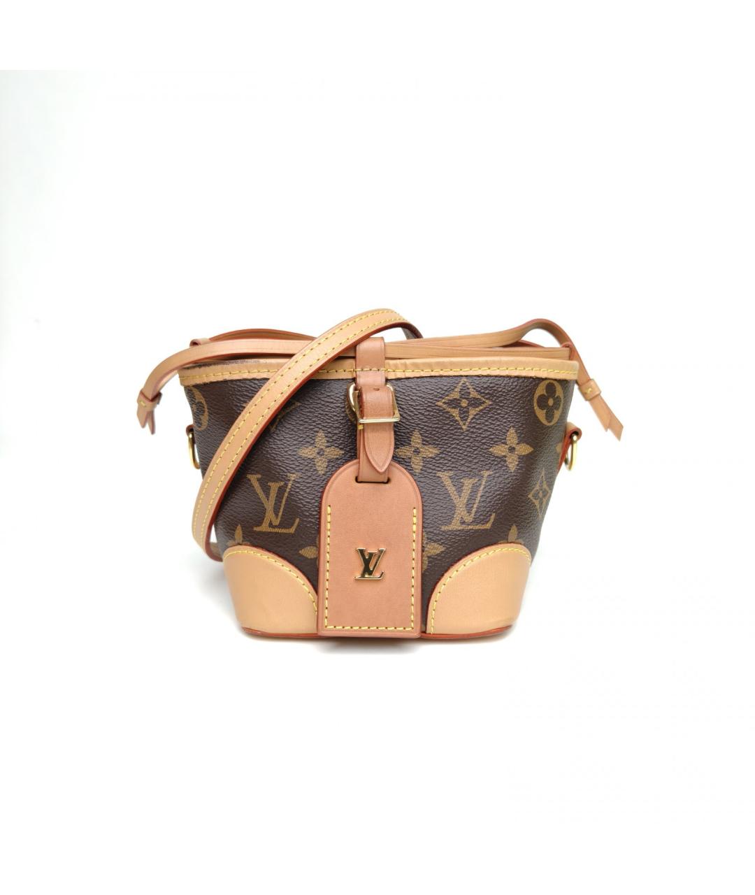 LOUIS VUITTON Коричневая сумка через плечо, фото 2