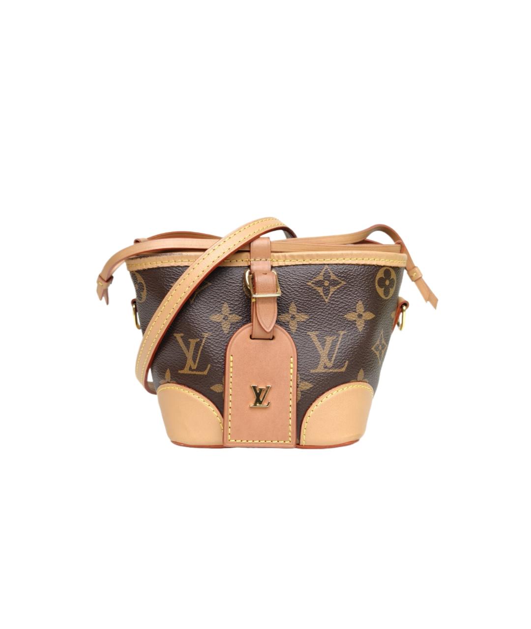 LOUIS VUITTON Коричневая сумка через плечо, фото 9