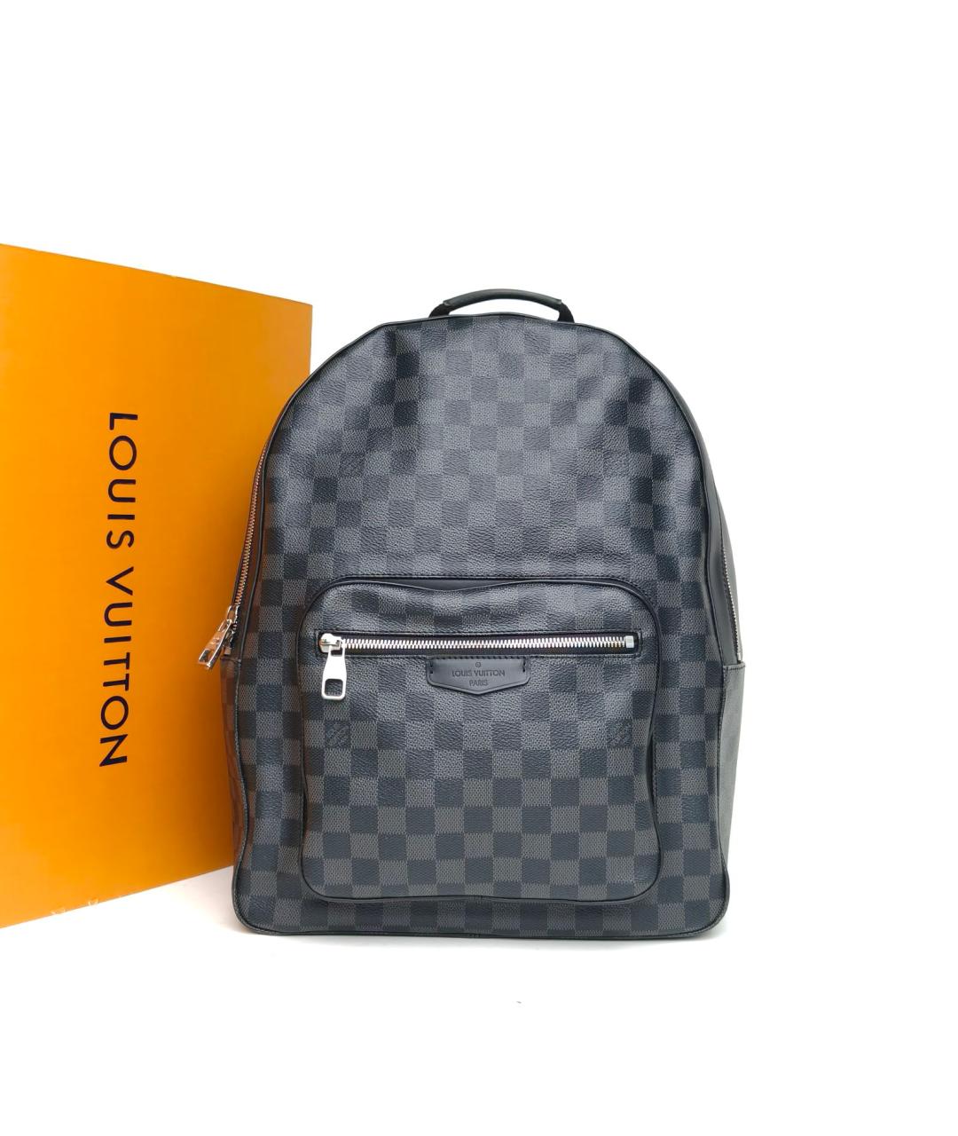 LOUIS VUITTON Черный рюкзак, фото 8