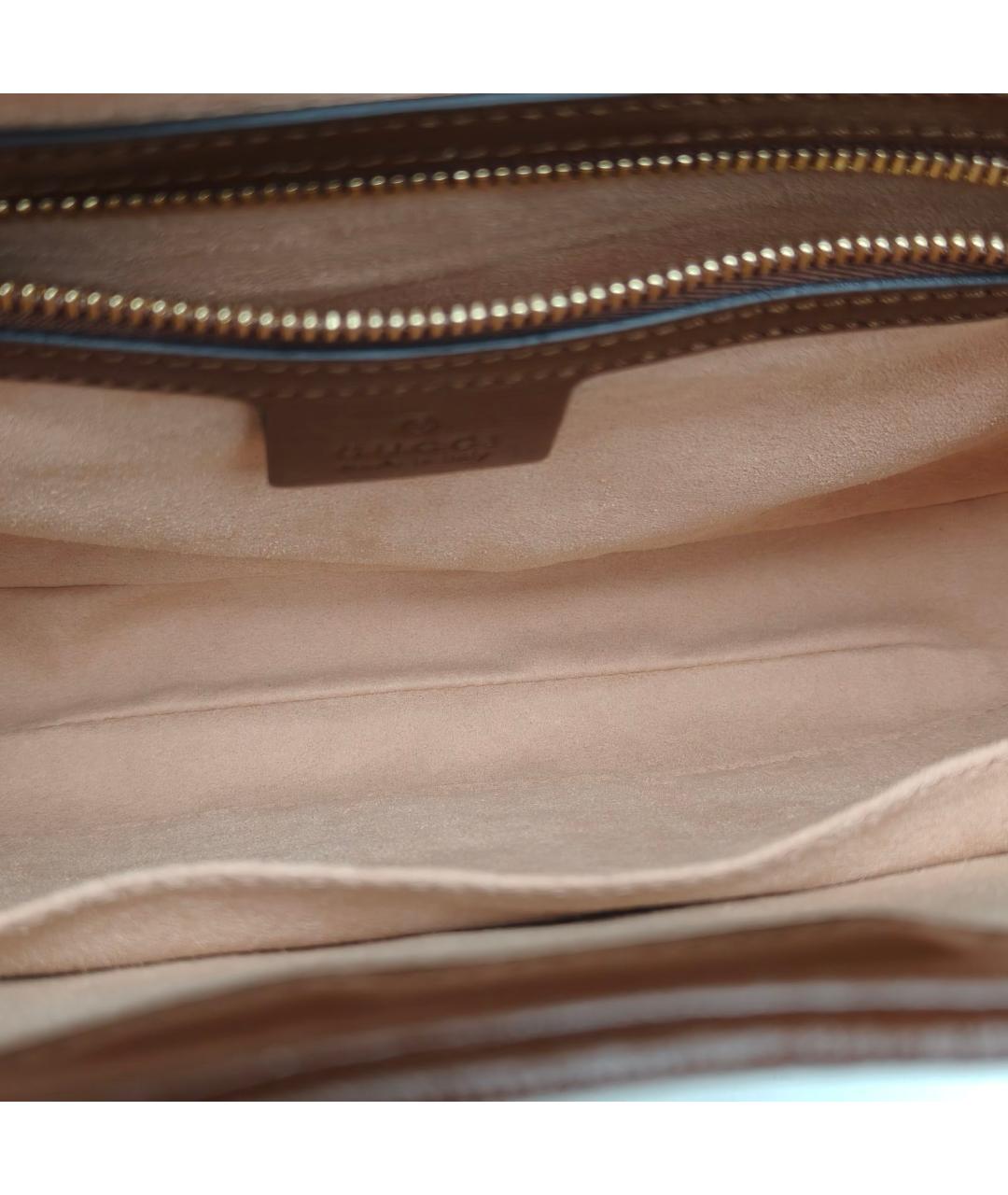 GUCCI Коричневая сумка через плечо, фото 8
