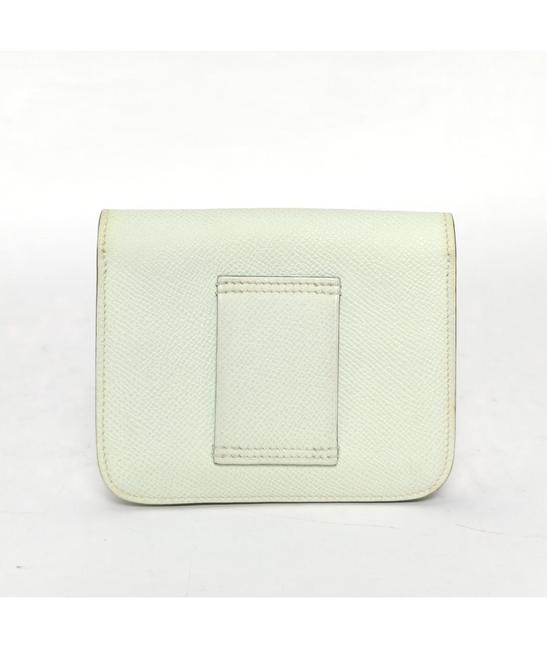 HERMES Салатовая кожаная сумка через плечо, фото 4