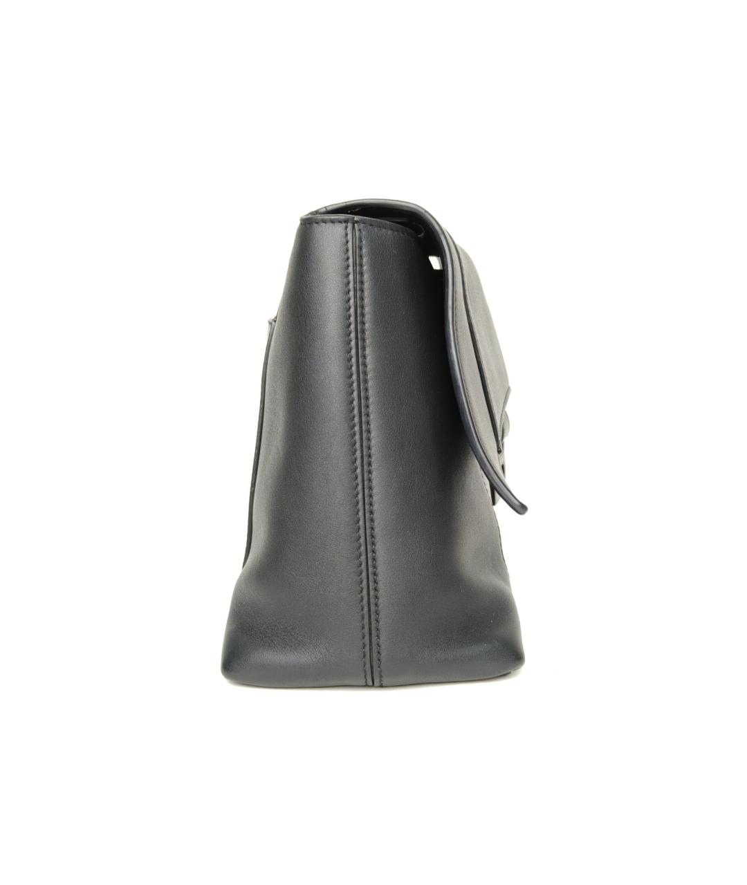 BALENCIAGA Черная кожаная сумка через плечо, фото 5