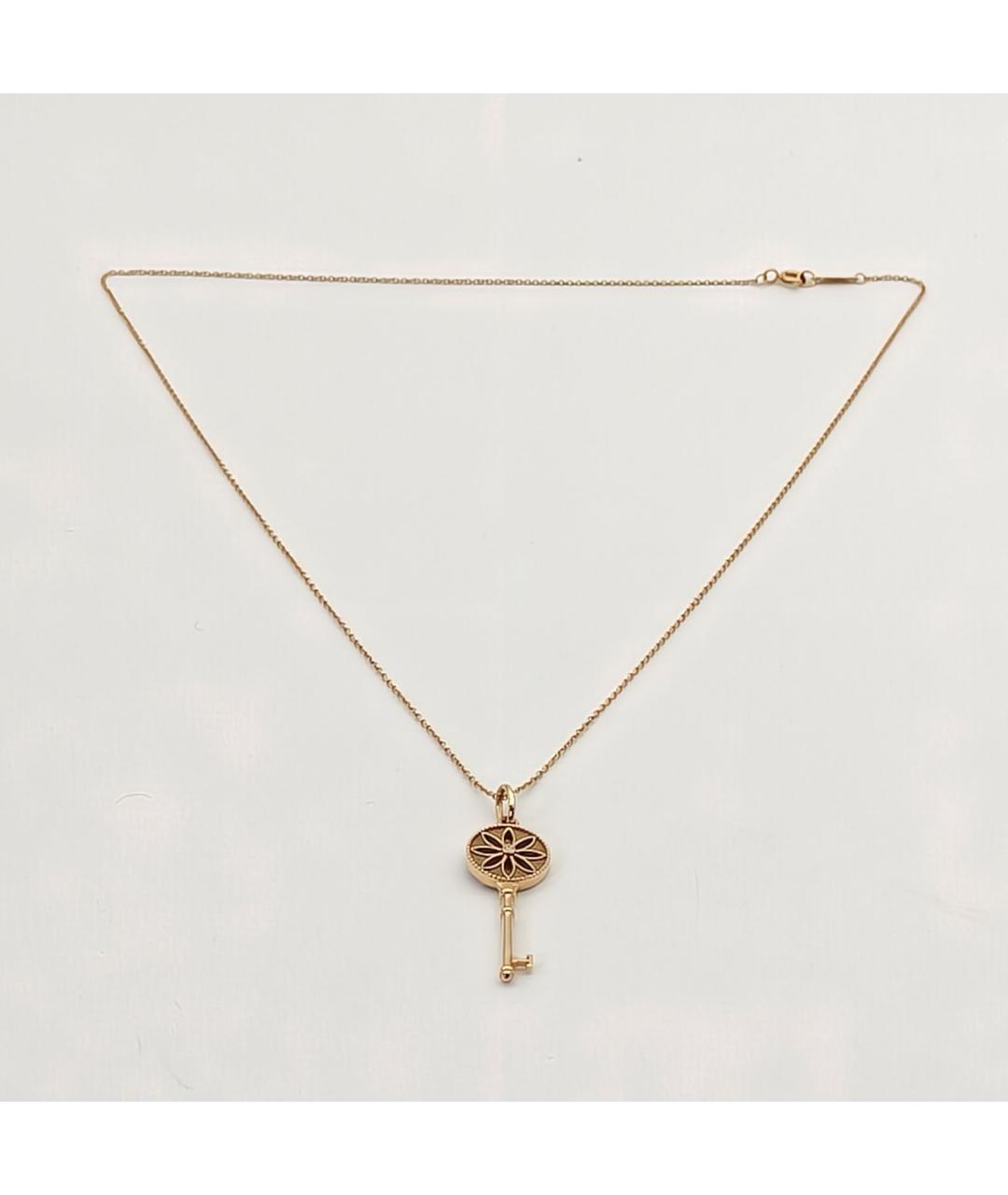TIFFANY&CO Золотое колье из розового золота, фото 7