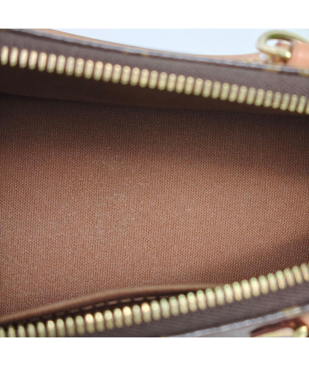 LOUIS VUITTON Коричневая сумка с короткими ручками, фото 8