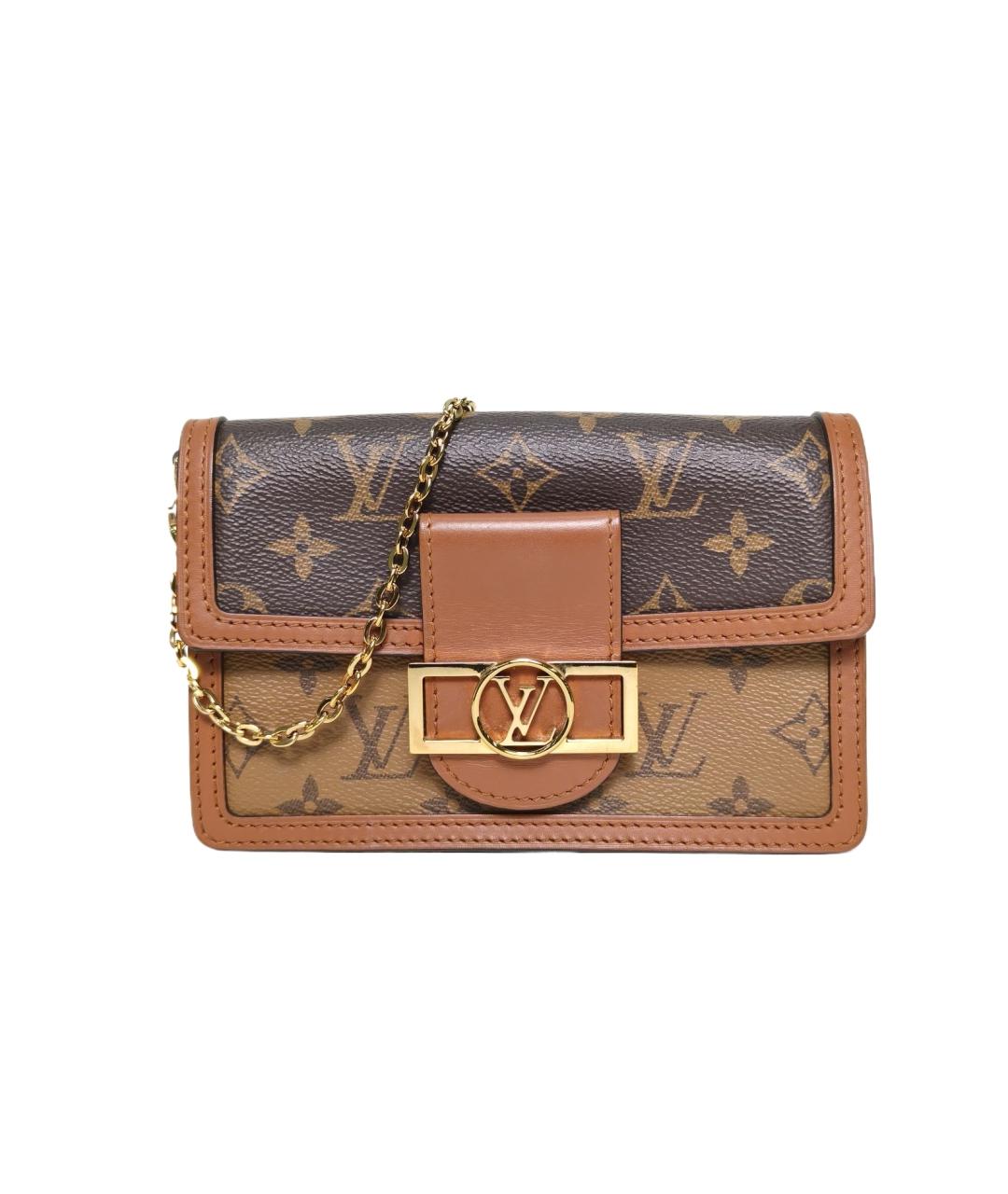 LOUIS VUITTON Коричневая сумка через плечо, фото 10