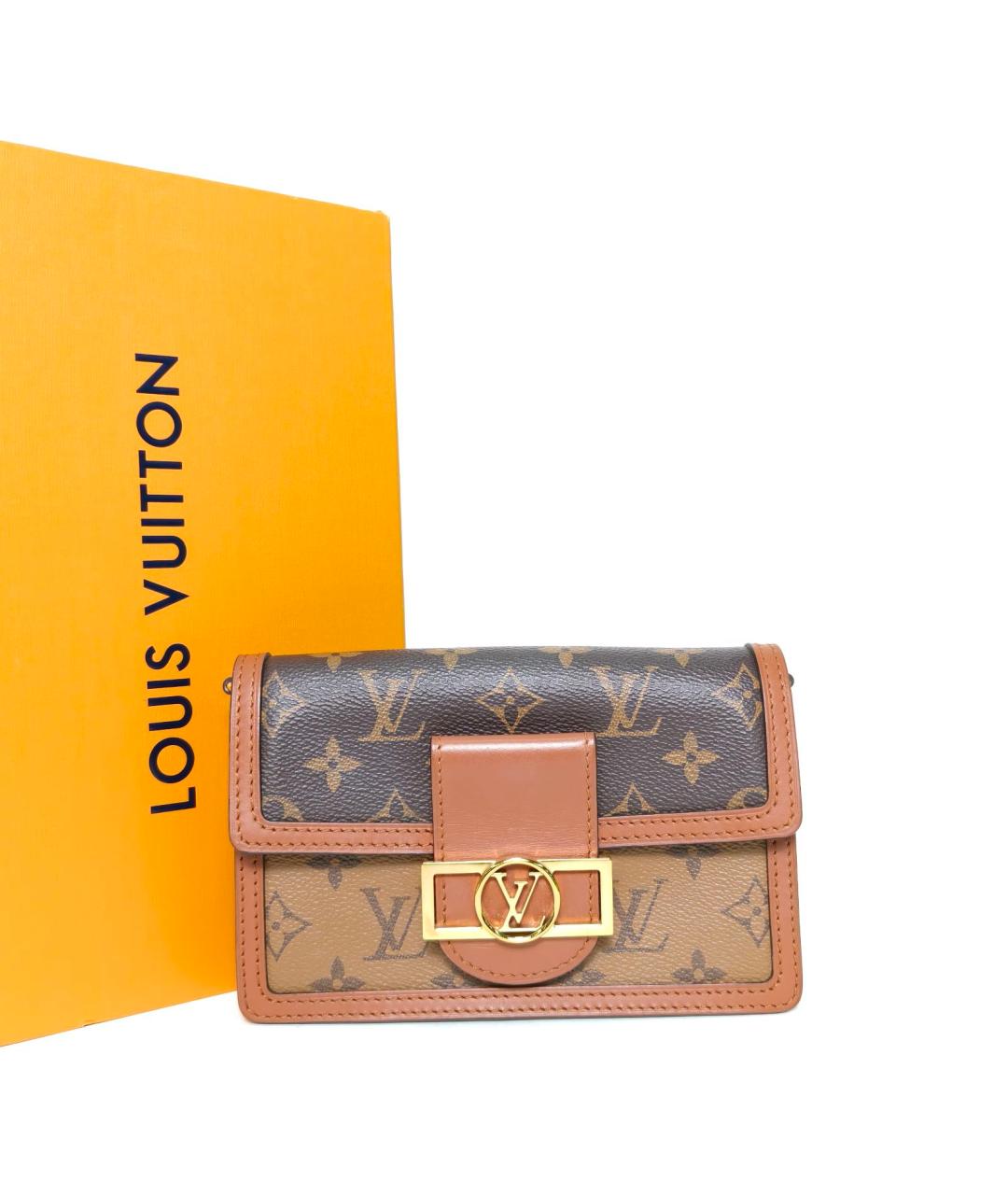 LOUIS VUITTON Коричневая сумка через плечо, фото 9