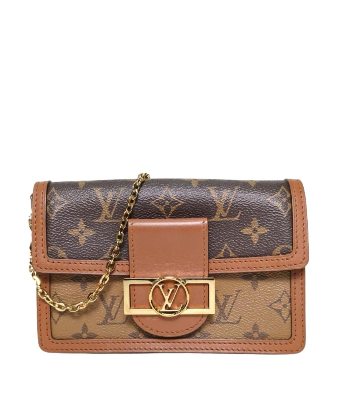 LOUIS VUITTON Коричневая сумка через плечо, фото 1