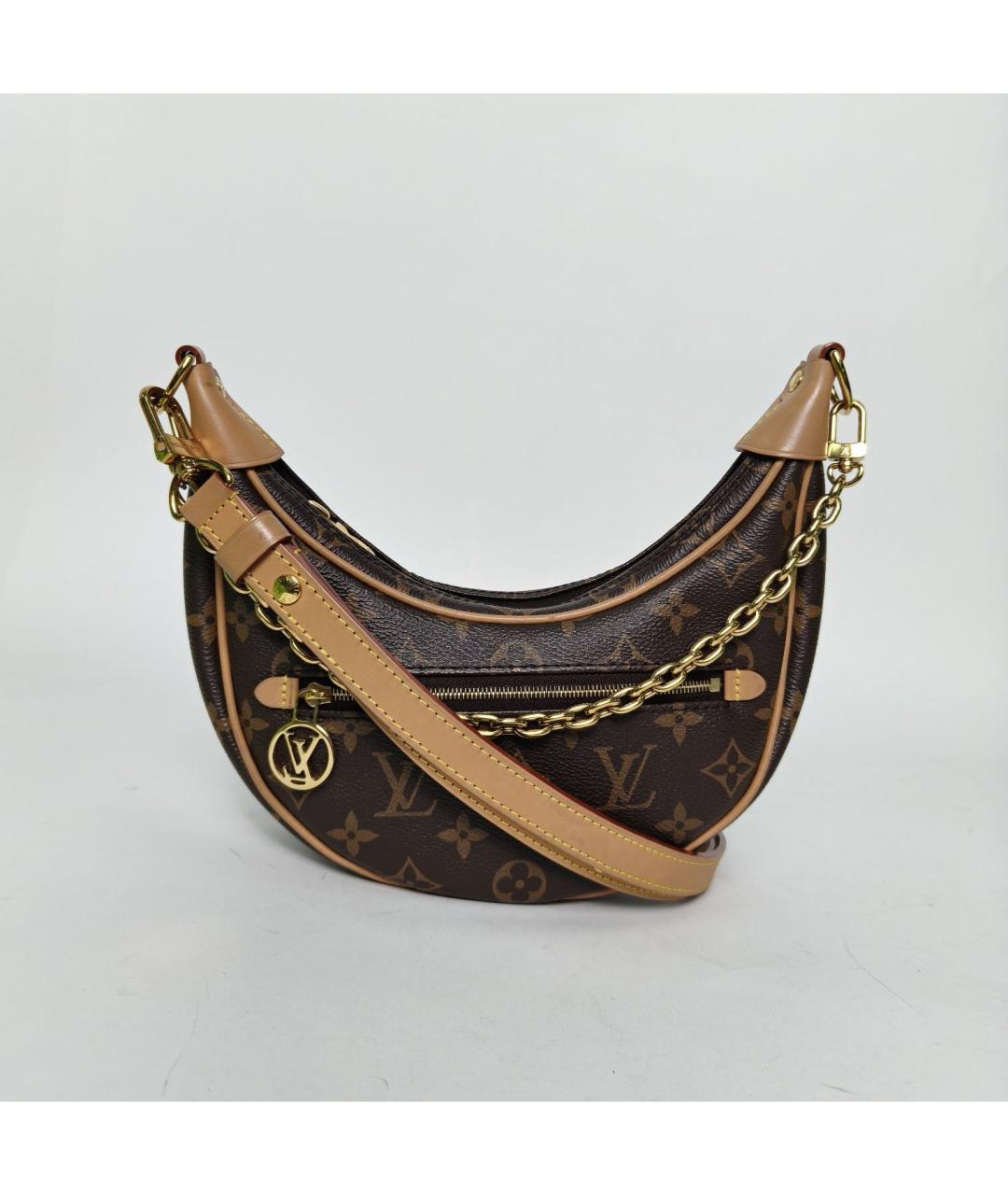 LOUIS VUITTON Коричневая сумка через плечо, фото 2