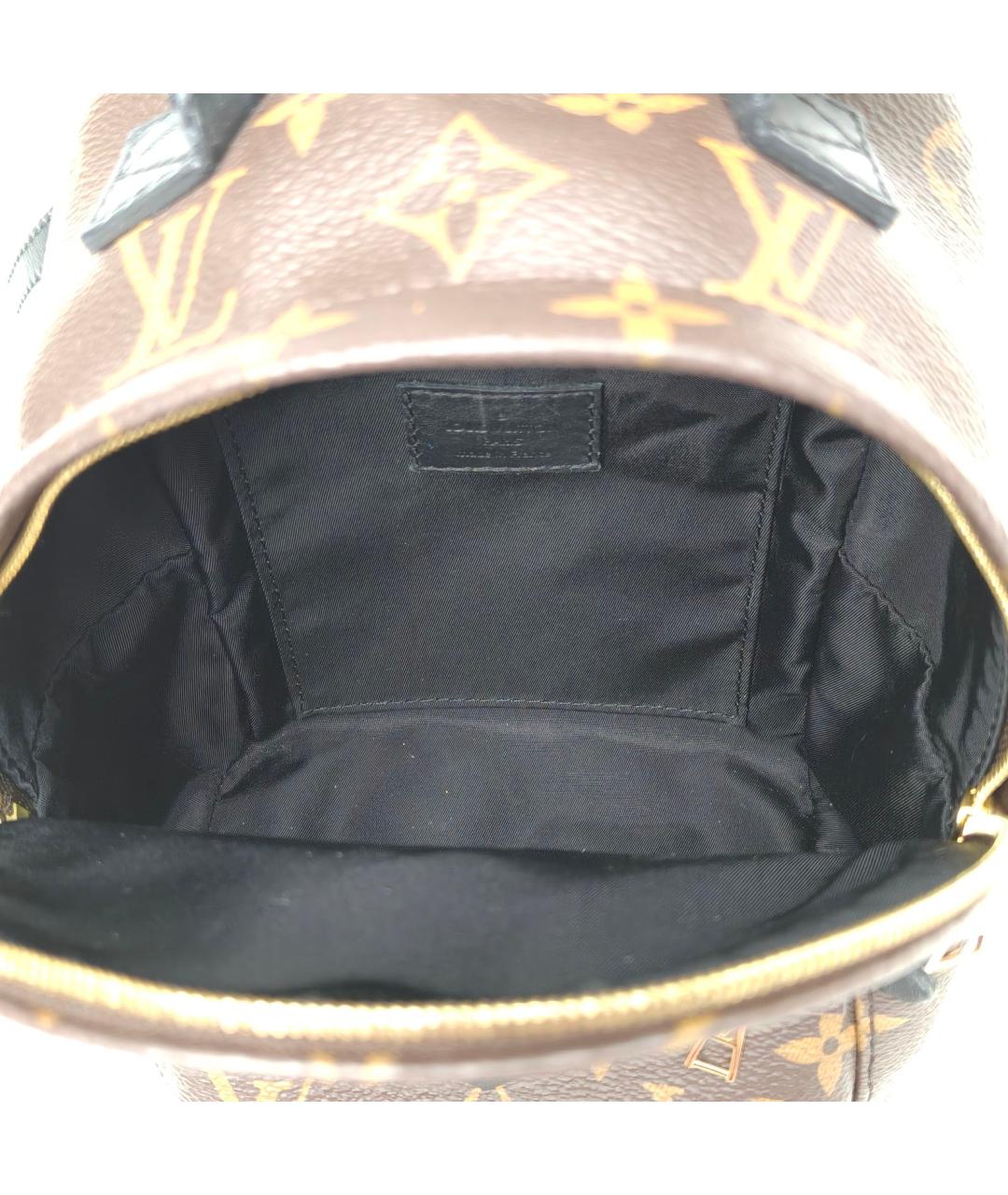 LOUIS VUITTON Коричневый рюкзак, фото 8
