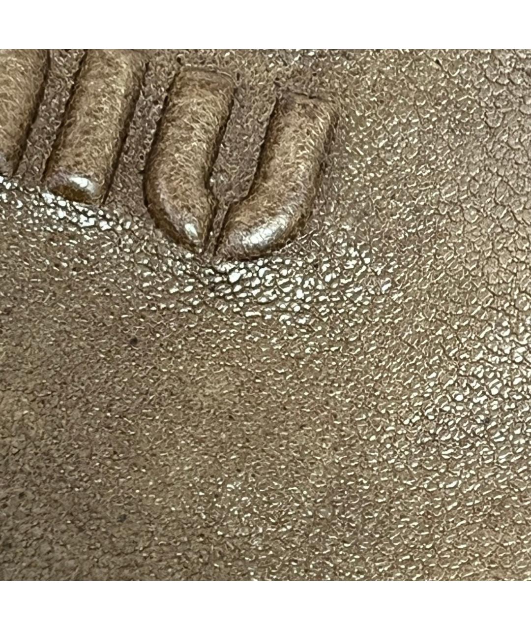 MIU MIU Коричневая кожаная сумка через плечо, фото 9