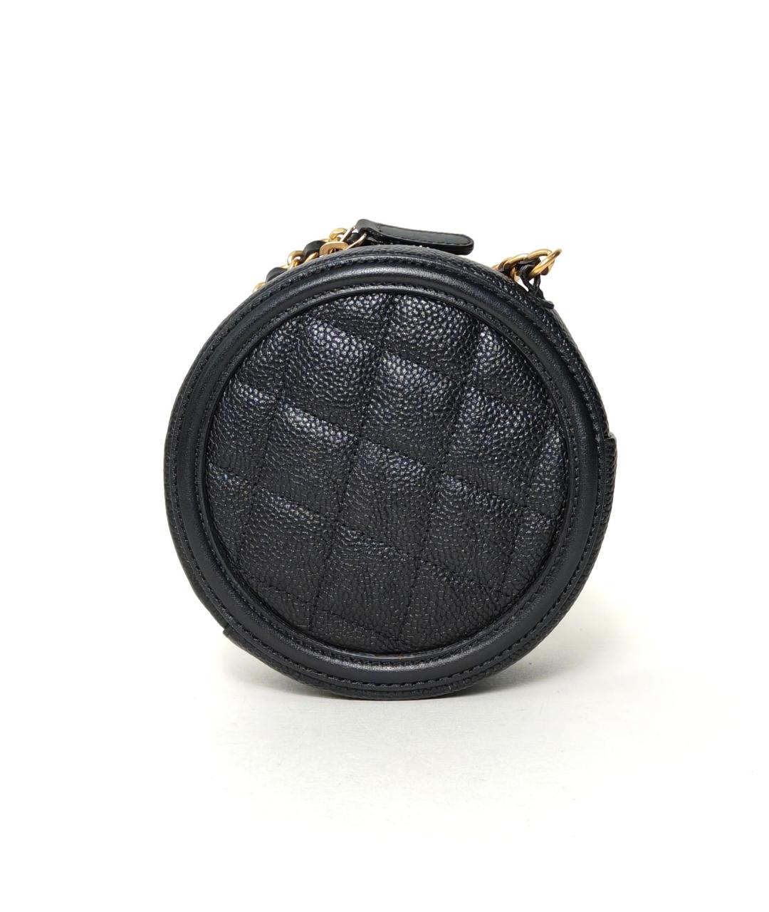 CHANEL Черная кожаная сумка через плечо, фото 4