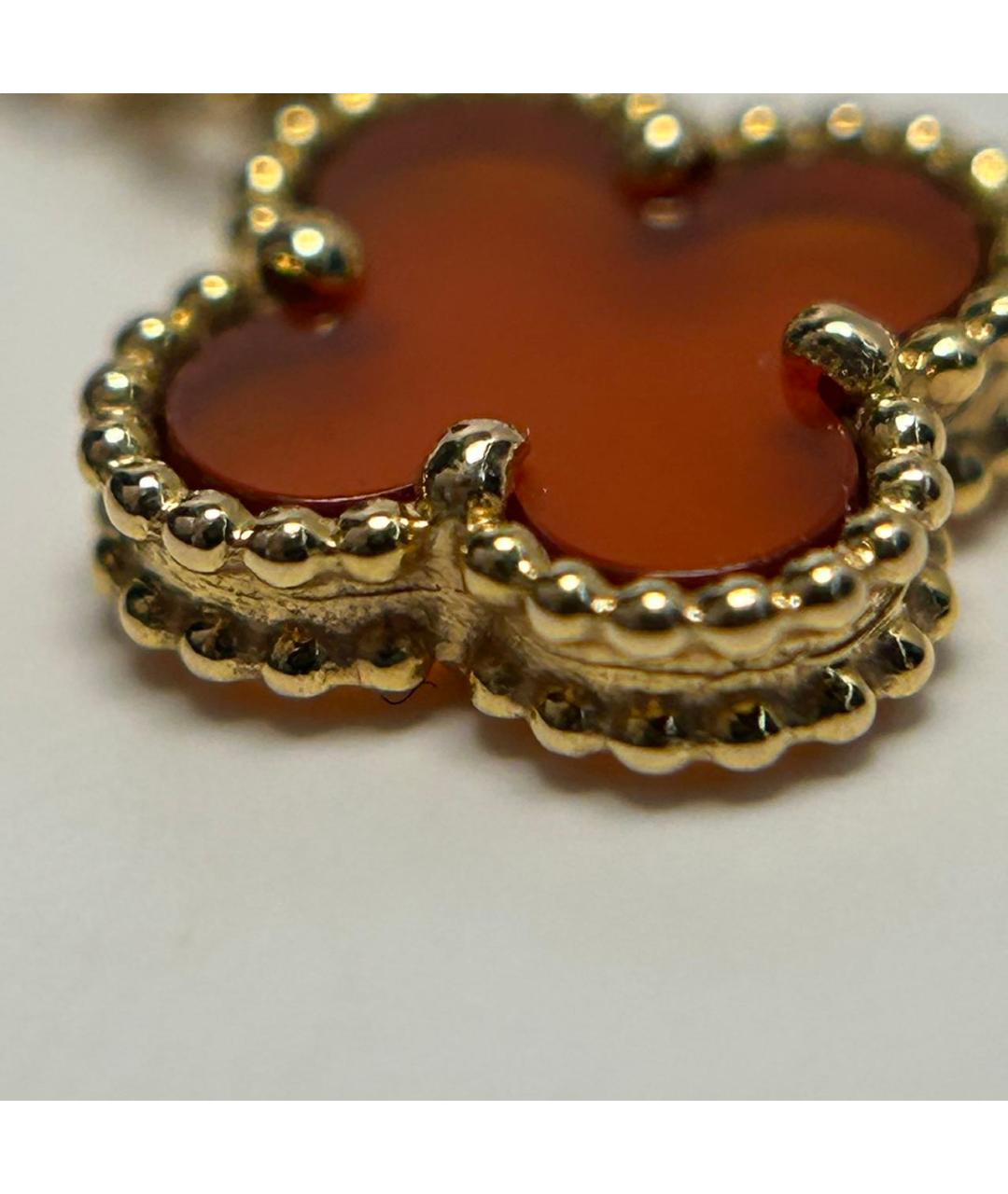 VAN CLEEF & ARPELS Красная подвеска из розового золота, фото 9