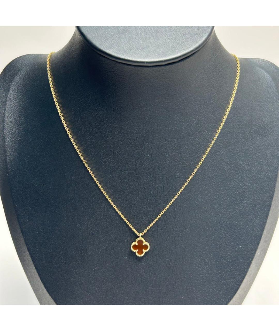 VAN CLEEF & ARPELS Красная подвеска из розового золота, фото 8