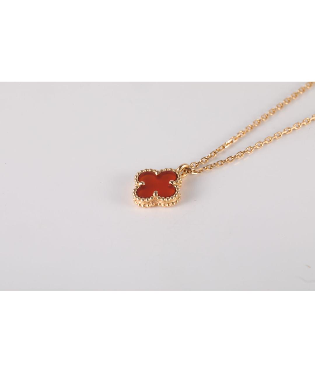VAN CLEEF & ARPELS Красная подвеска из розового золота, фото 2