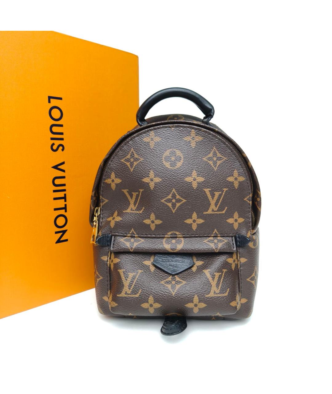 LOUIS VUITTON Коричневый рюкзак, фото 8