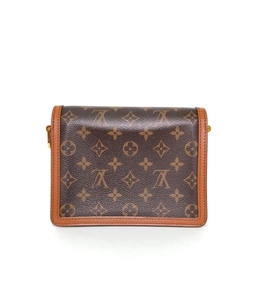 LOUIS VUITTON Коричневая сумка через плечо, фото 4