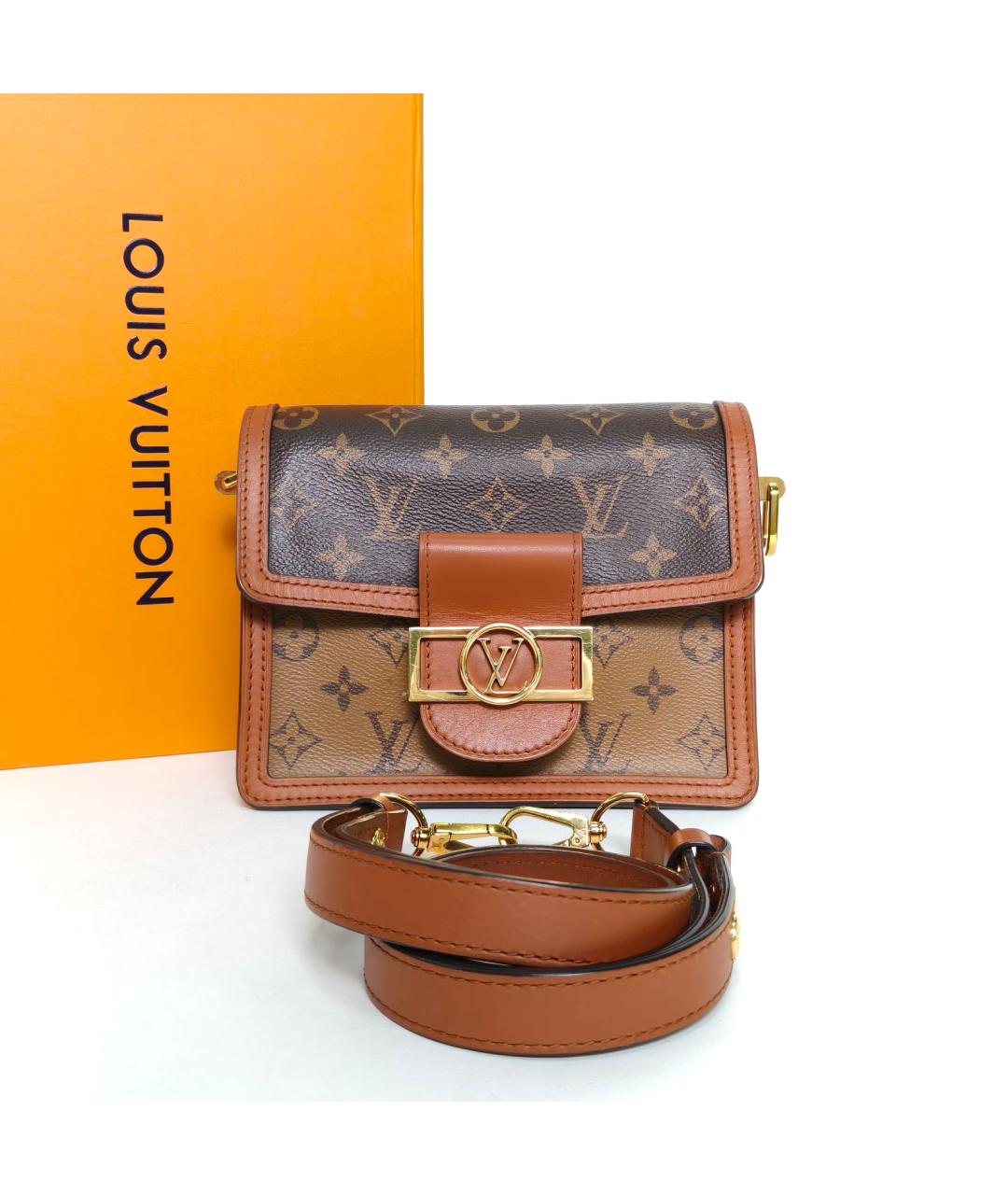 LOUIS VUITTON Коричневая сумка через плечо, фото 9