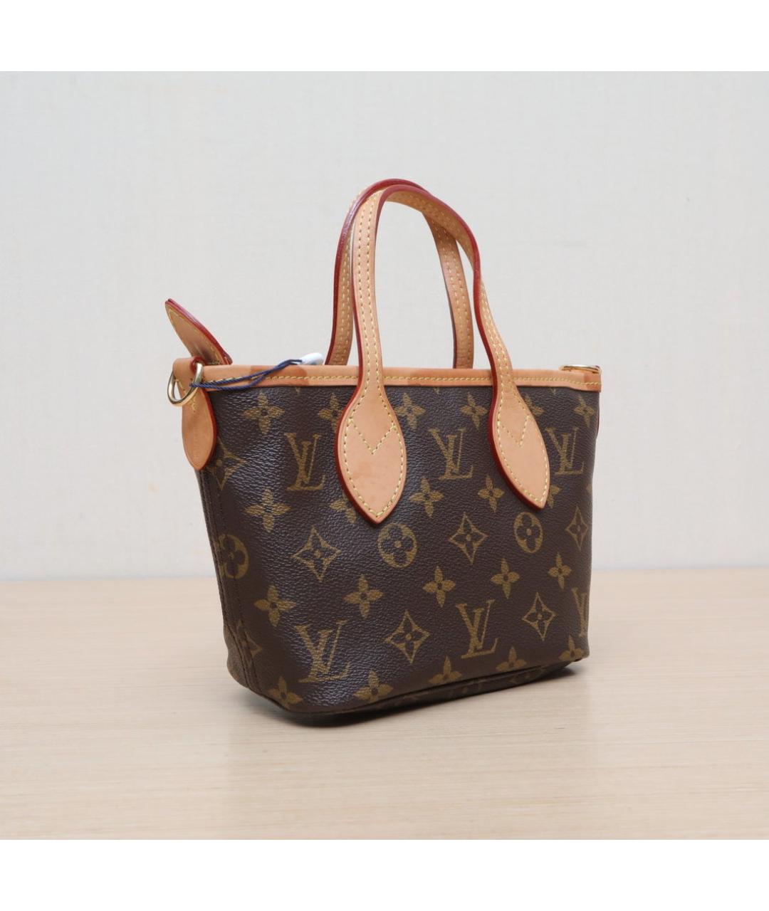 LOUIS VUITTON Коричневая сумка с короткими ручками, фото 6