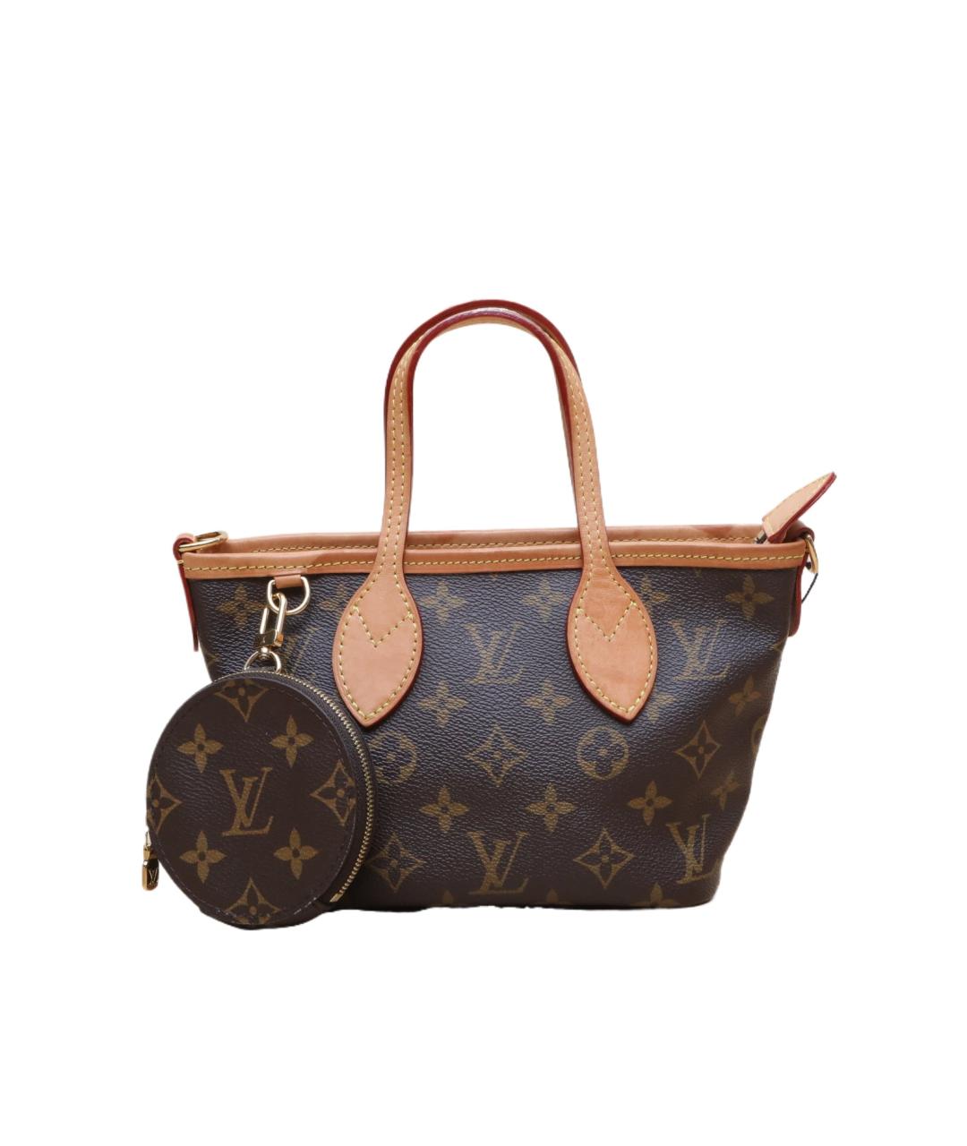 LOUIS VUITTON Коричневая сумка с короткими ручками, фото 10