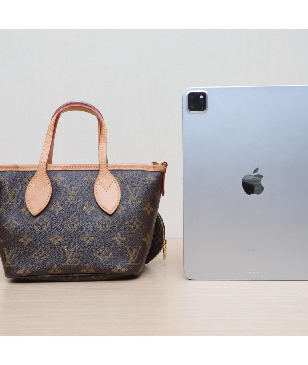 LOUIS VUITTON Коричневая сумка с короткими ручками, фото 7