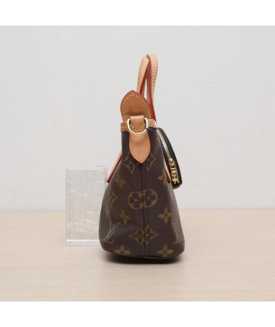 LOUIS VUITTON Коричневая сумка с короткими ручками, фото 5