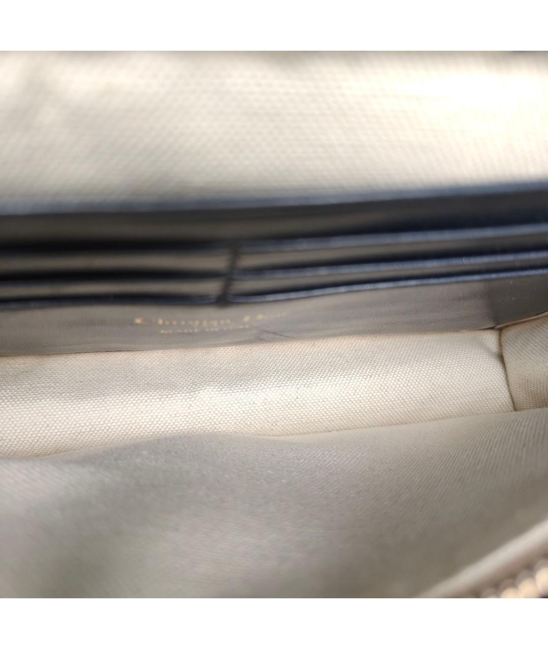 CHRISTIAN DIOR Синяя сумка через плечо, фото 8