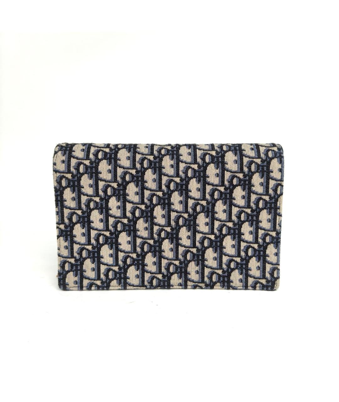 CHRISTIAN DIOR Синяя сумка через плечо, фото 4