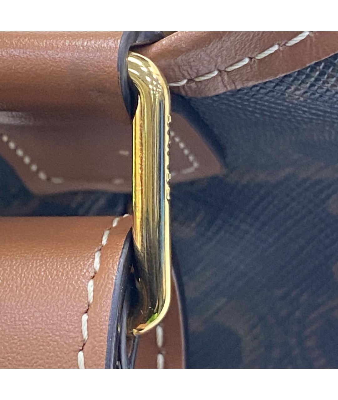 CELINE Коричневая сумка через плечо, фото 9