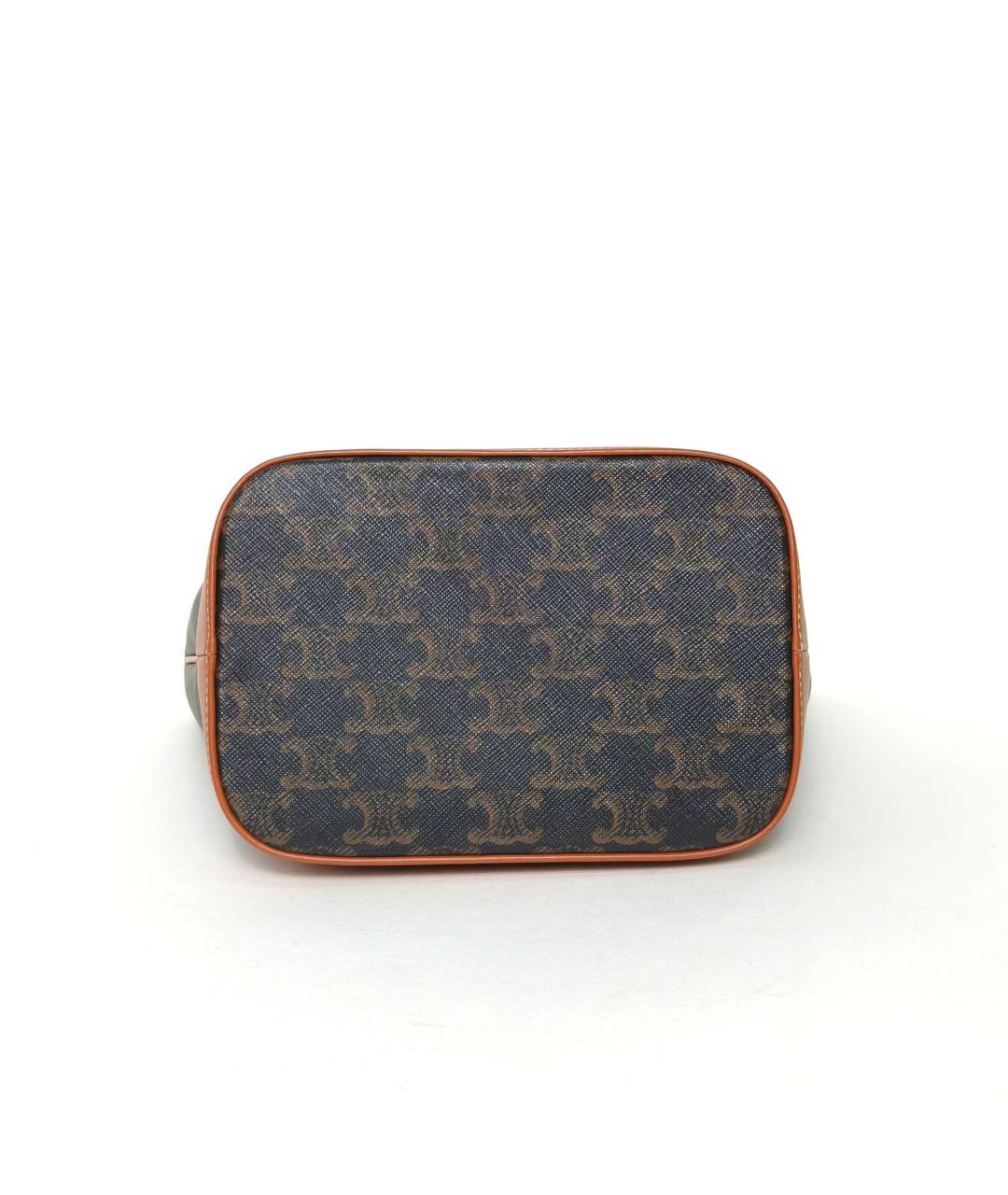 CELINE Коричневая сумка через плечо, фото 6