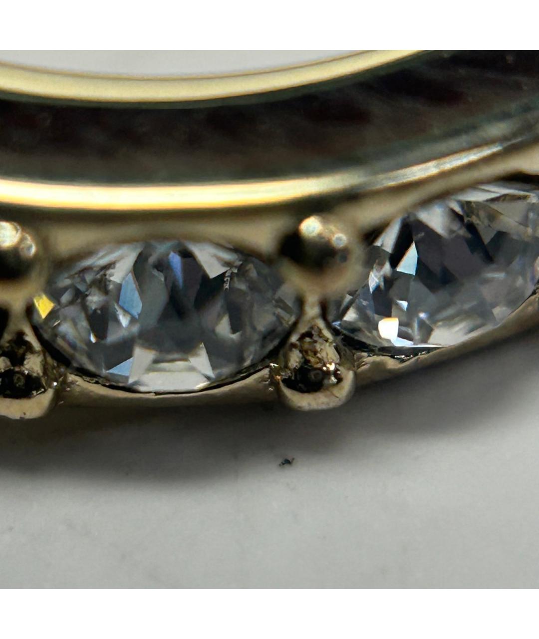 CHANEL Золотое металлическое кольцо, фото 8