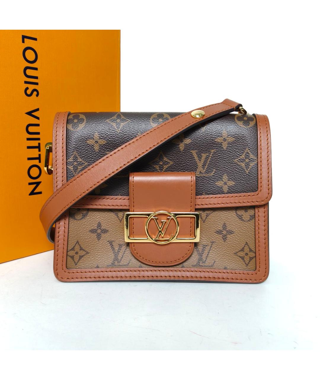 LOUIS VUITTON Коричневая сумка через плечо, фото 9